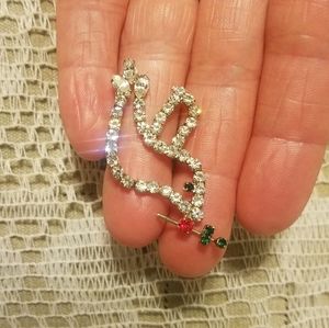 Sparkly Dove Pin